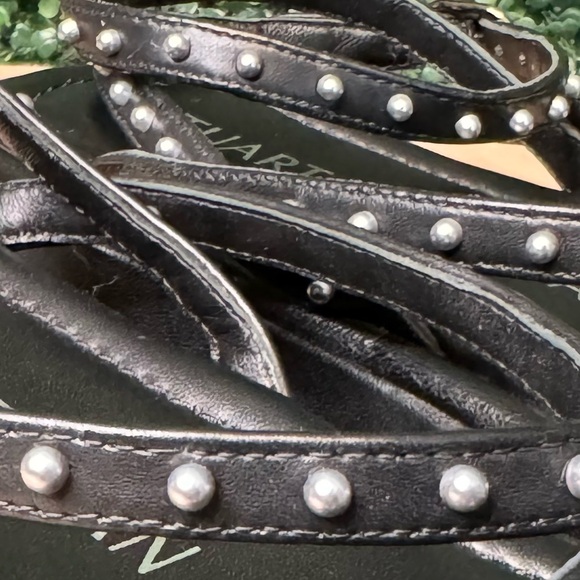 NWT Stuart Weitzman Summerlift Pearl Platform Ankle Strap Sandals Size 7 - Picture 11 of 12